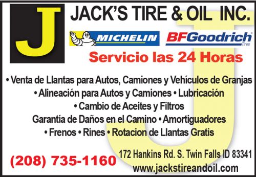 Jack's Tire & Oil, Inc.