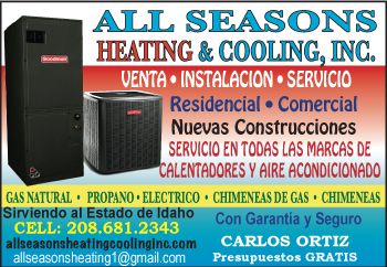 All Seasons Heating and Cooling, Inc.