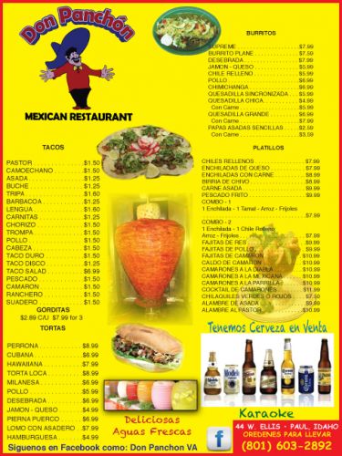 Don Panchon Mexican Restaurant